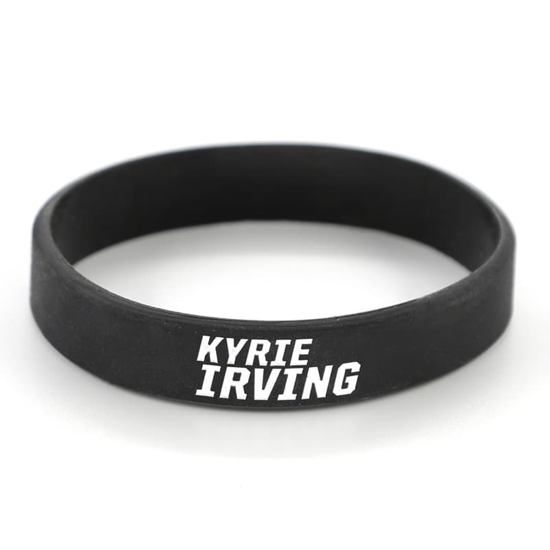 Single Color Fill Silicone Wristband thumbnail 5