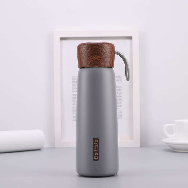 Simple Wood Grain Thermos Cup thumbnail 5