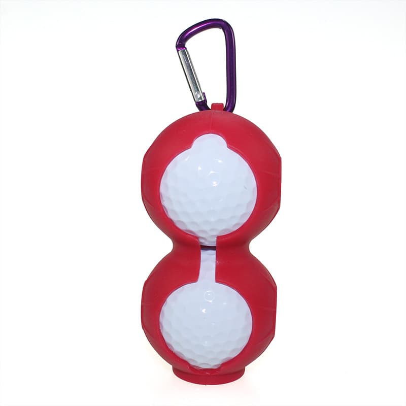 Silicone Golf Ball Holder With Carabiner thumbnail 7