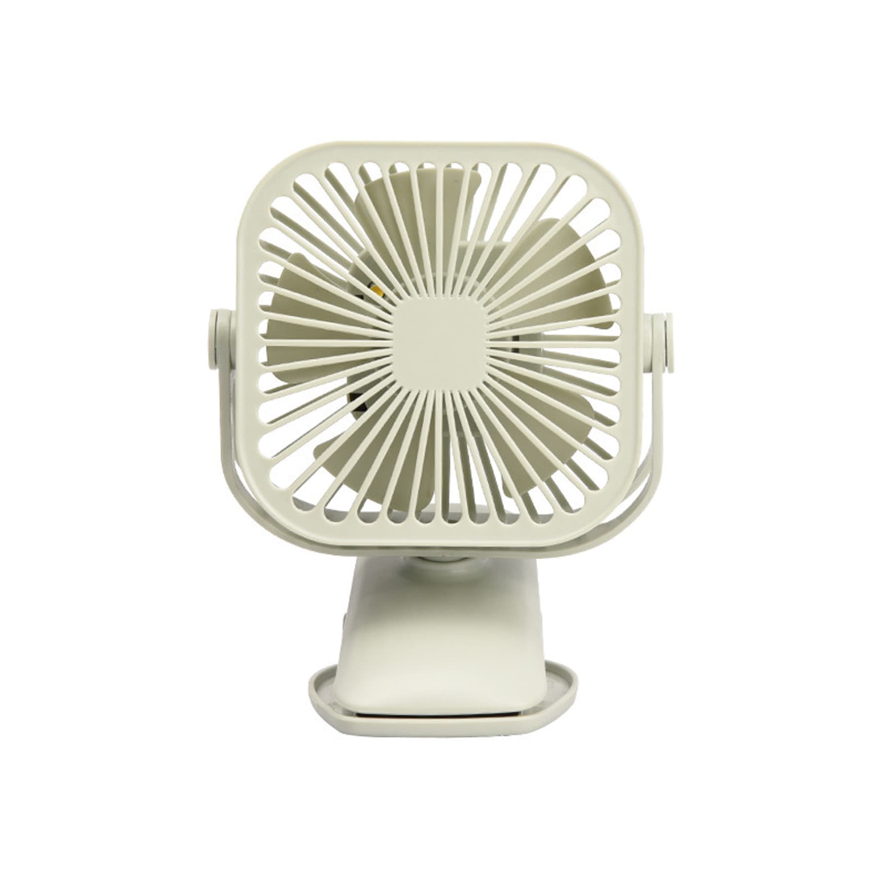 Rechargeable USB Desk Clip Fan w/ LED Light