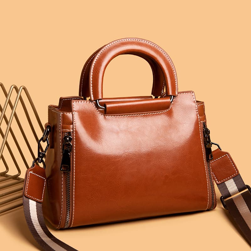 Fashion Genuine Leather Crossbody Bag For Woman thumbnail 4