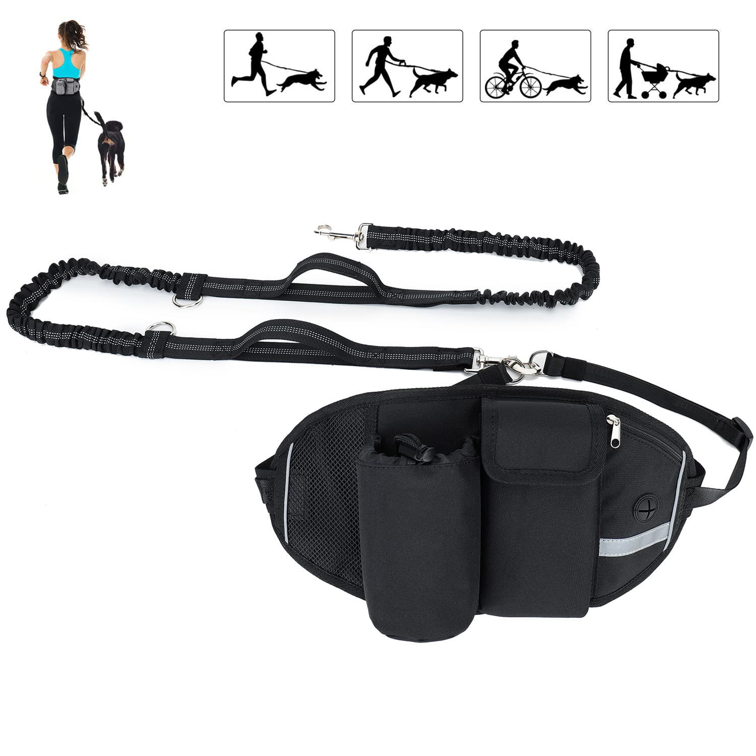 Hands Free Dog Leash Waist Bag thumbnail 7