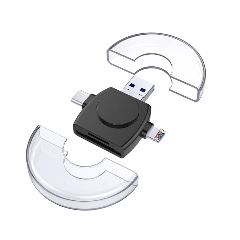 4 in 1 TF/SD Card Reader