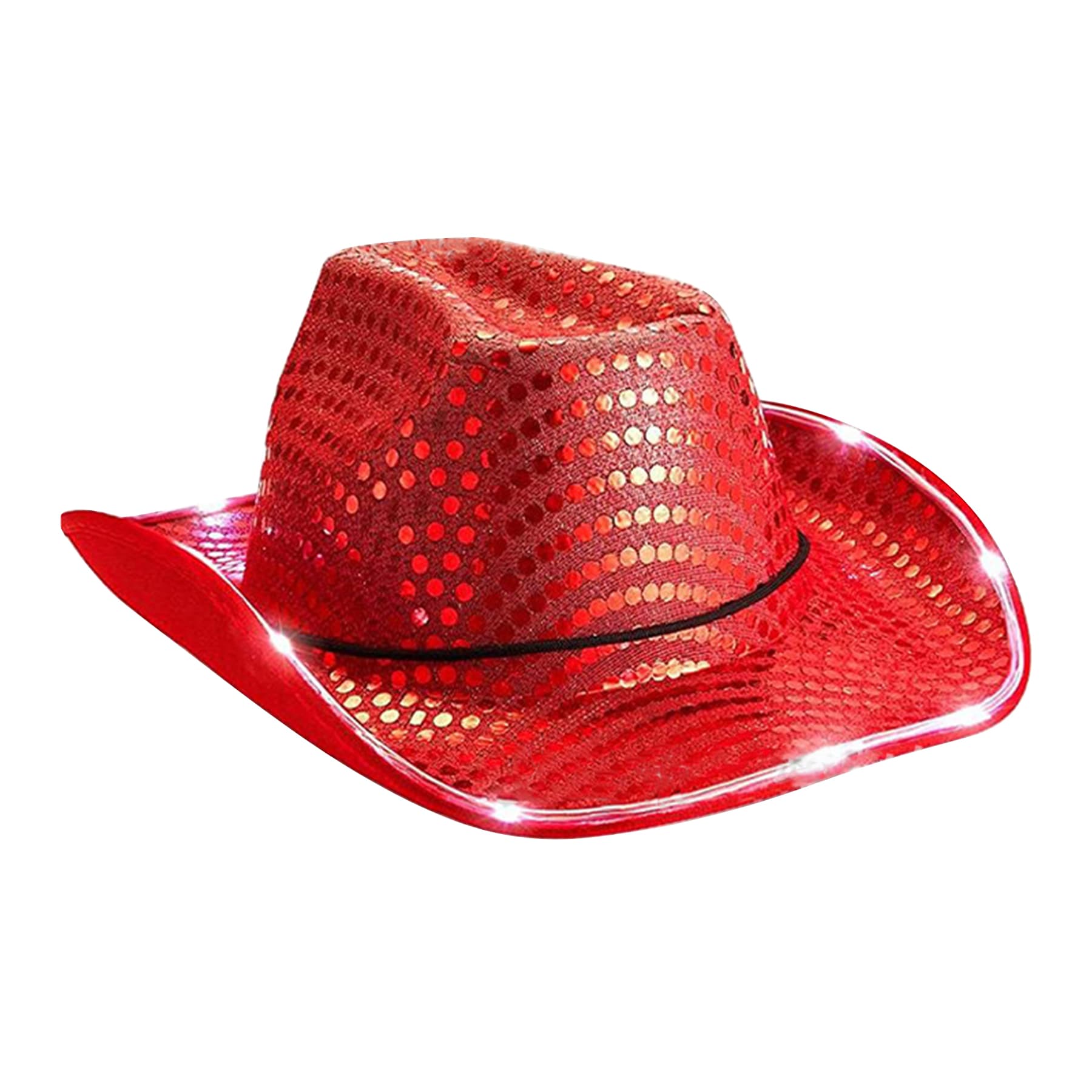 Sequin LED Cowboy Hat thumbnail 7