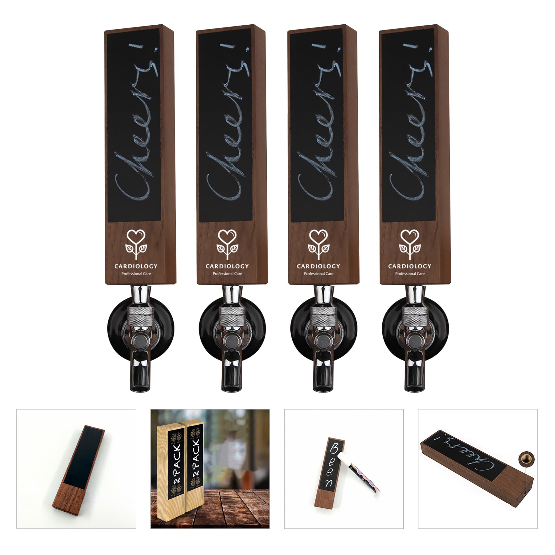 Chalkboard Beer Tap Handles