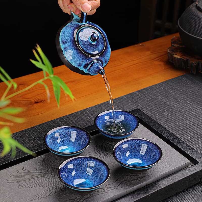 Creative Kiln Change Ceramic Tea Set