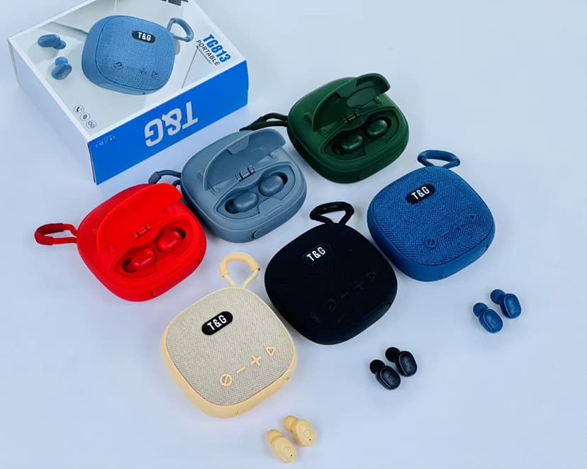 Tws Bluetooth Speaker With Earbuds