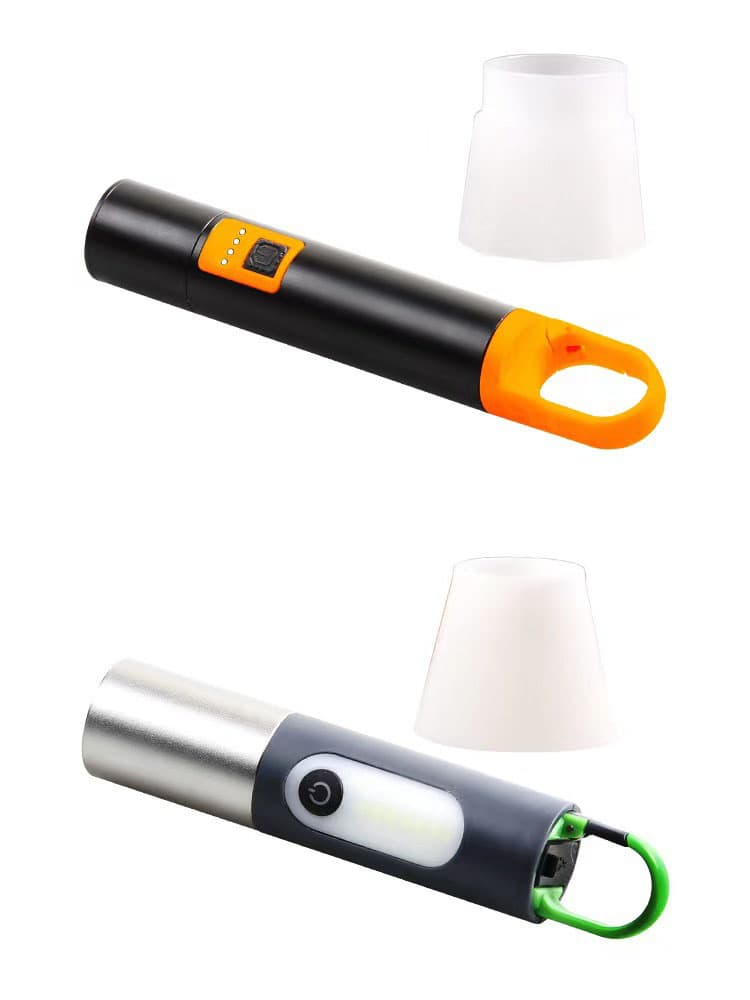 Waterproof Telescopic flashlight with hook thumbnail 2