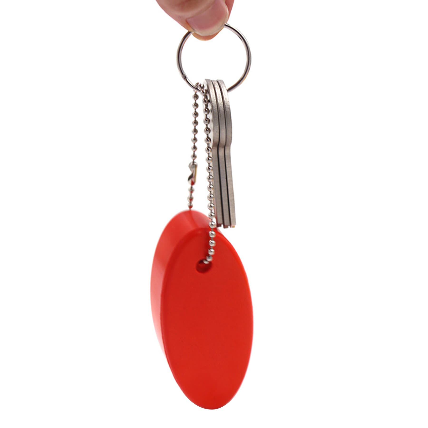 Pu Oval Soft Floating Keychain thumbnail 12