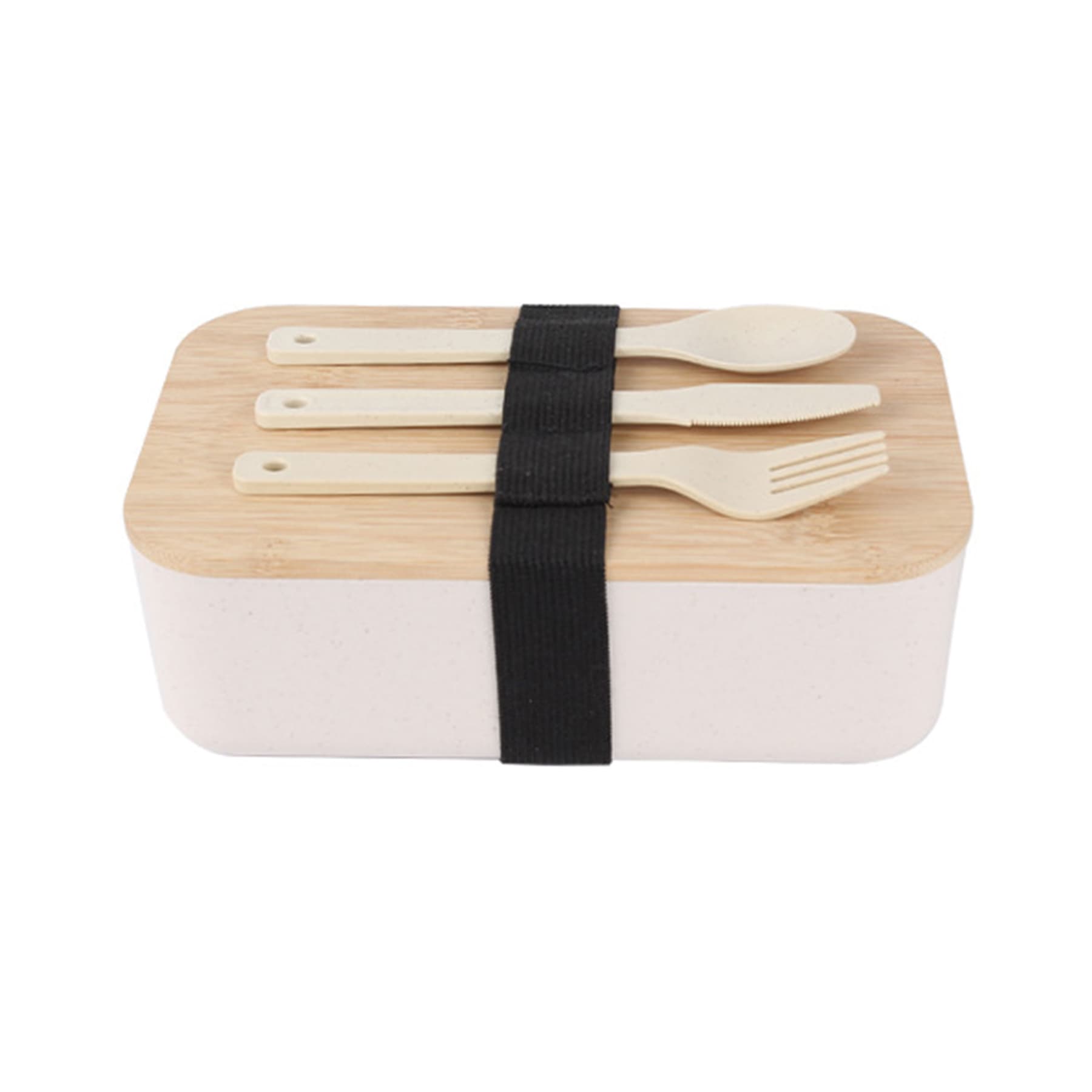 Bento Lunch Box With Bamboo Lid thumbnail 2