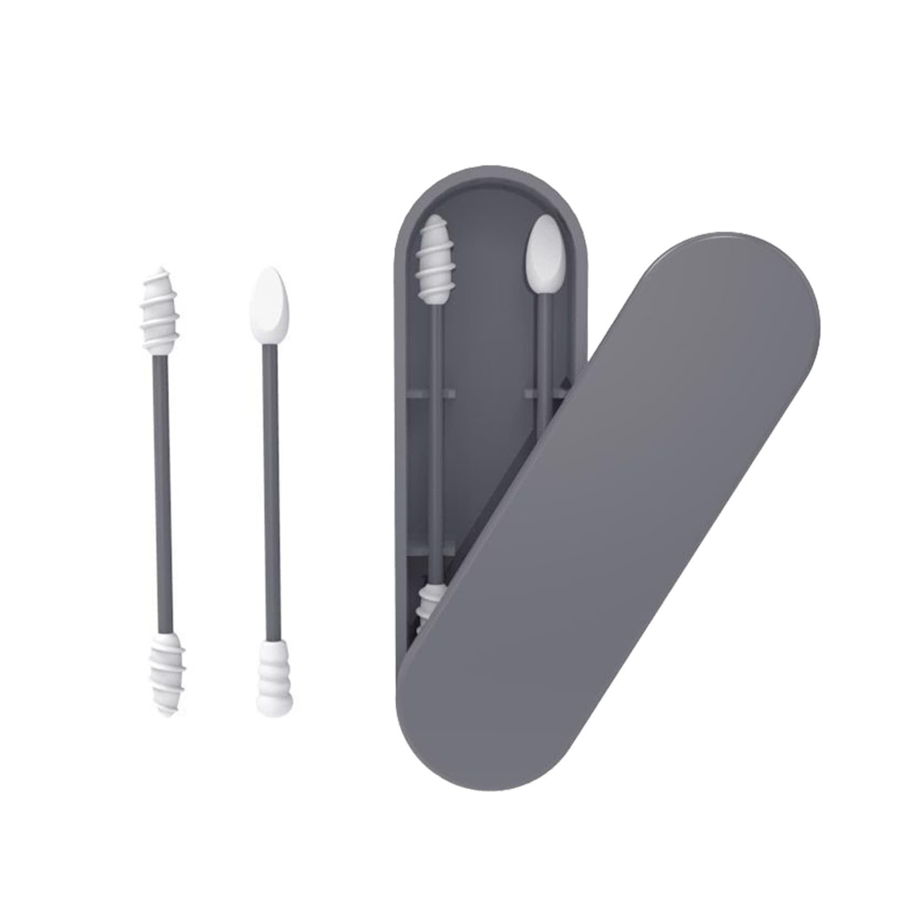 Reusable Silicone Cleaning Swab With Case thumbnail 5