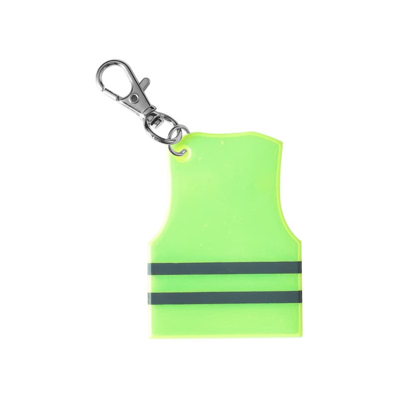 PVC Reflective Vest Keyring thumbnail 2
