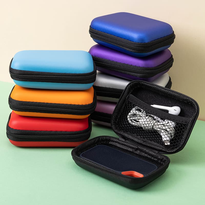 Bluetooth Headset in Zippered Case