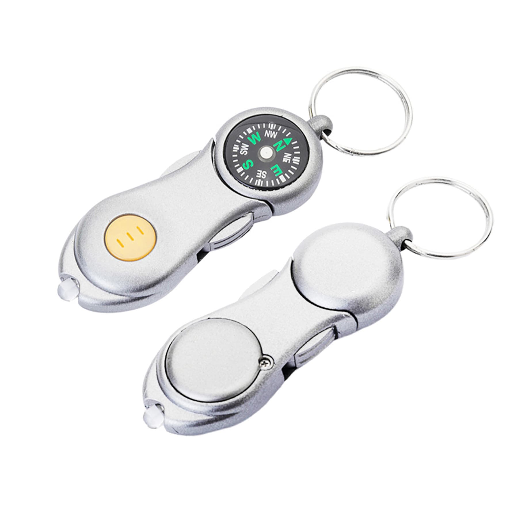 Portable Survival Compass Keychain