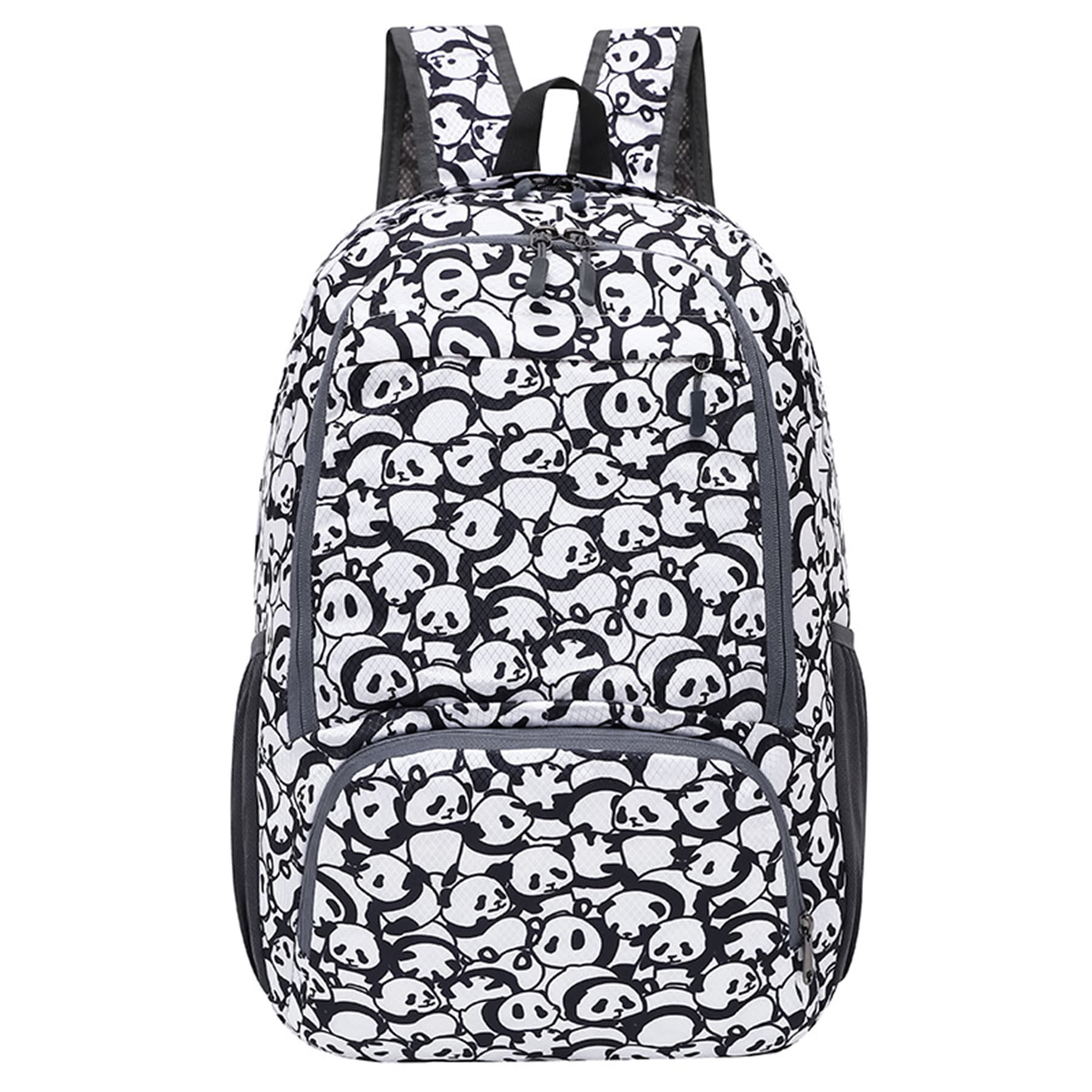 MOQ 50 PCS Full Color Packable Backpack For Travel School thumbnail 8