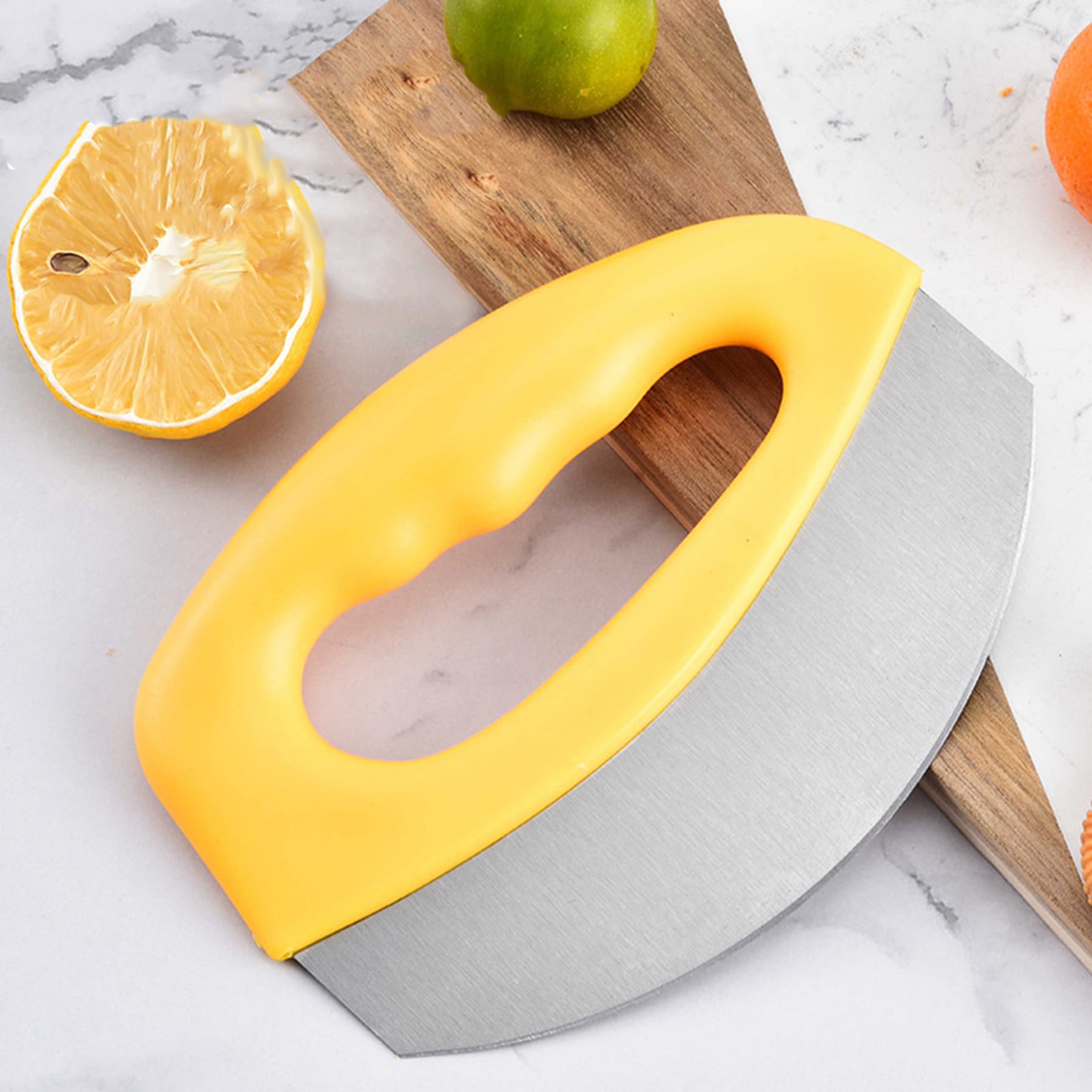 Stainless Steel Pizza Cutter with Protective Sheath thumbnail 4