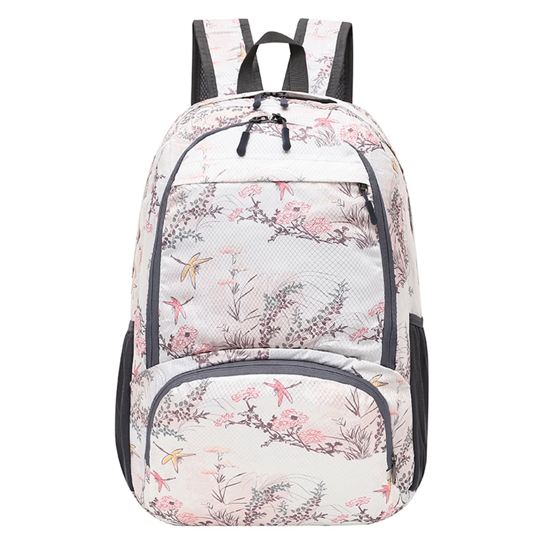 MOQ 50 PCS Full Color Packable Backpack For Travel School thumbnail 5