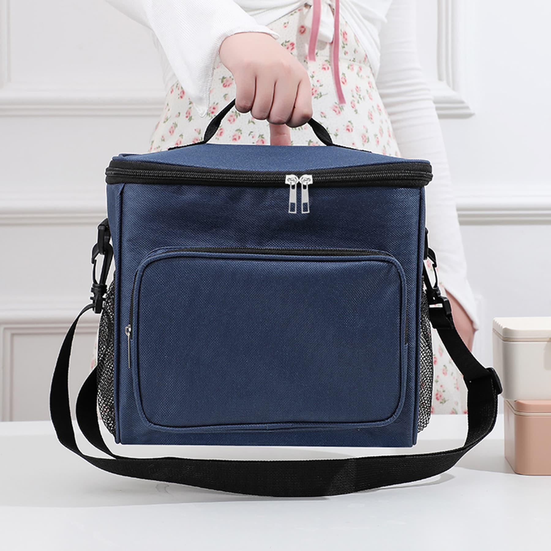 Insulated Lunch Box Soft Cooler Tote thumbnail 4