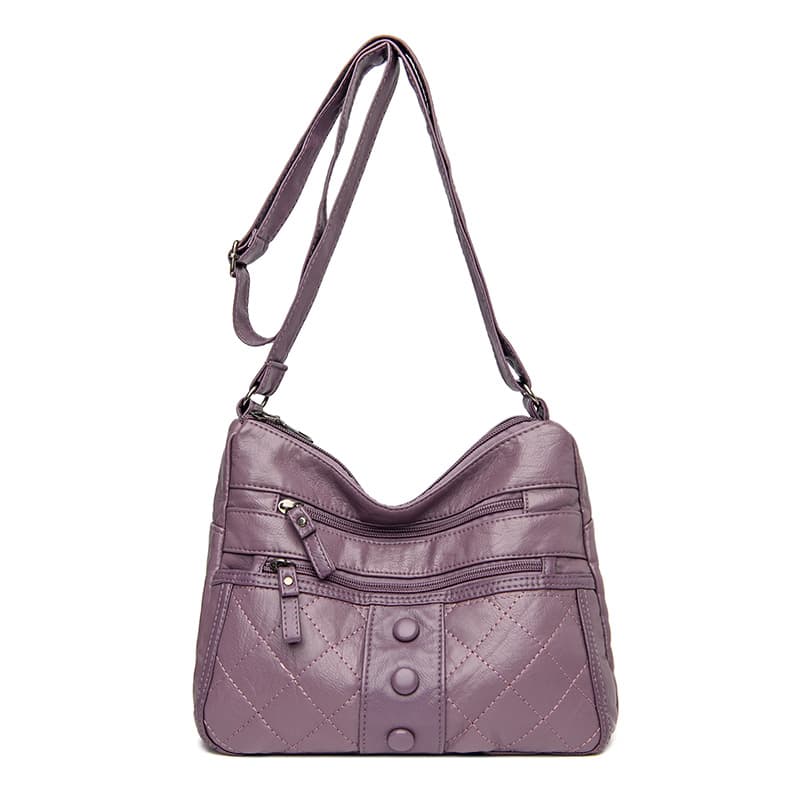PU Leather soft shoulder cross-body bag