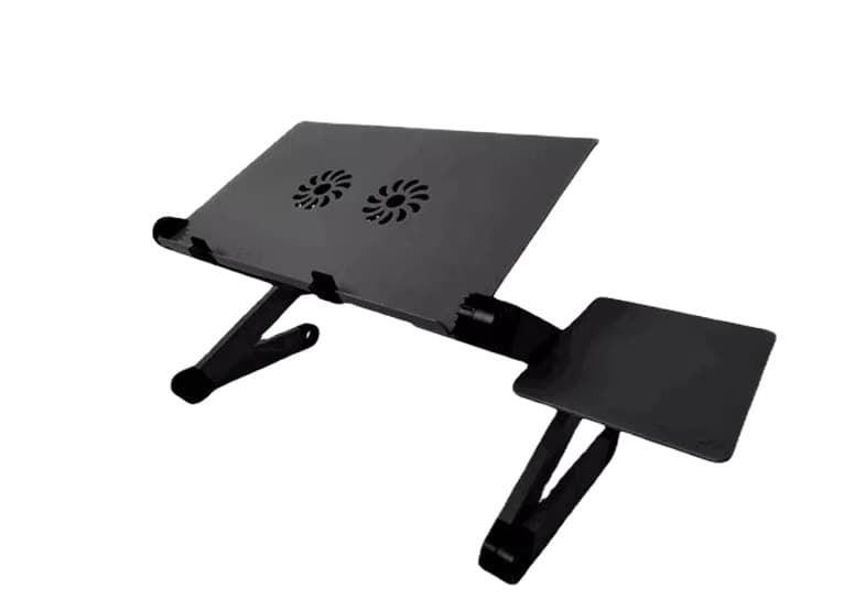 Adjustable Laptop Stand with Cooling Fan And Mouse Pad thumbnail 4