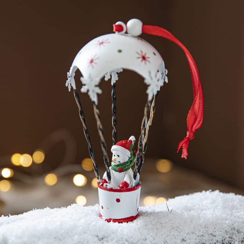 Iron Christmas balloon parachute pendant thumbnail 2