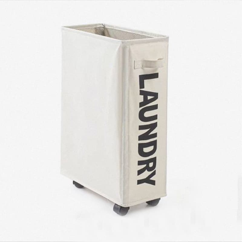 Large Wheels Laundry Basket Bag