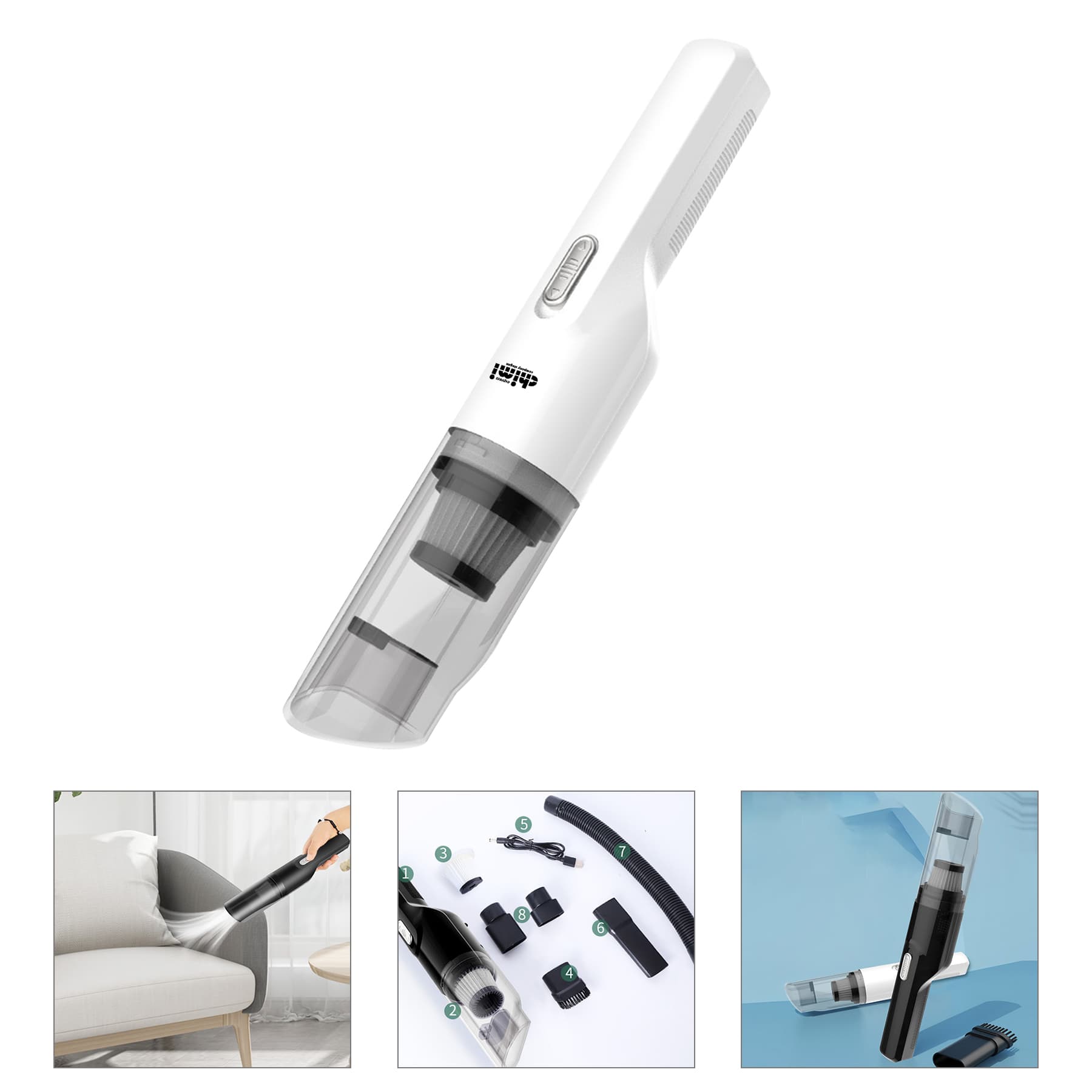 Mini Cordless Car Vacuum Cleaner