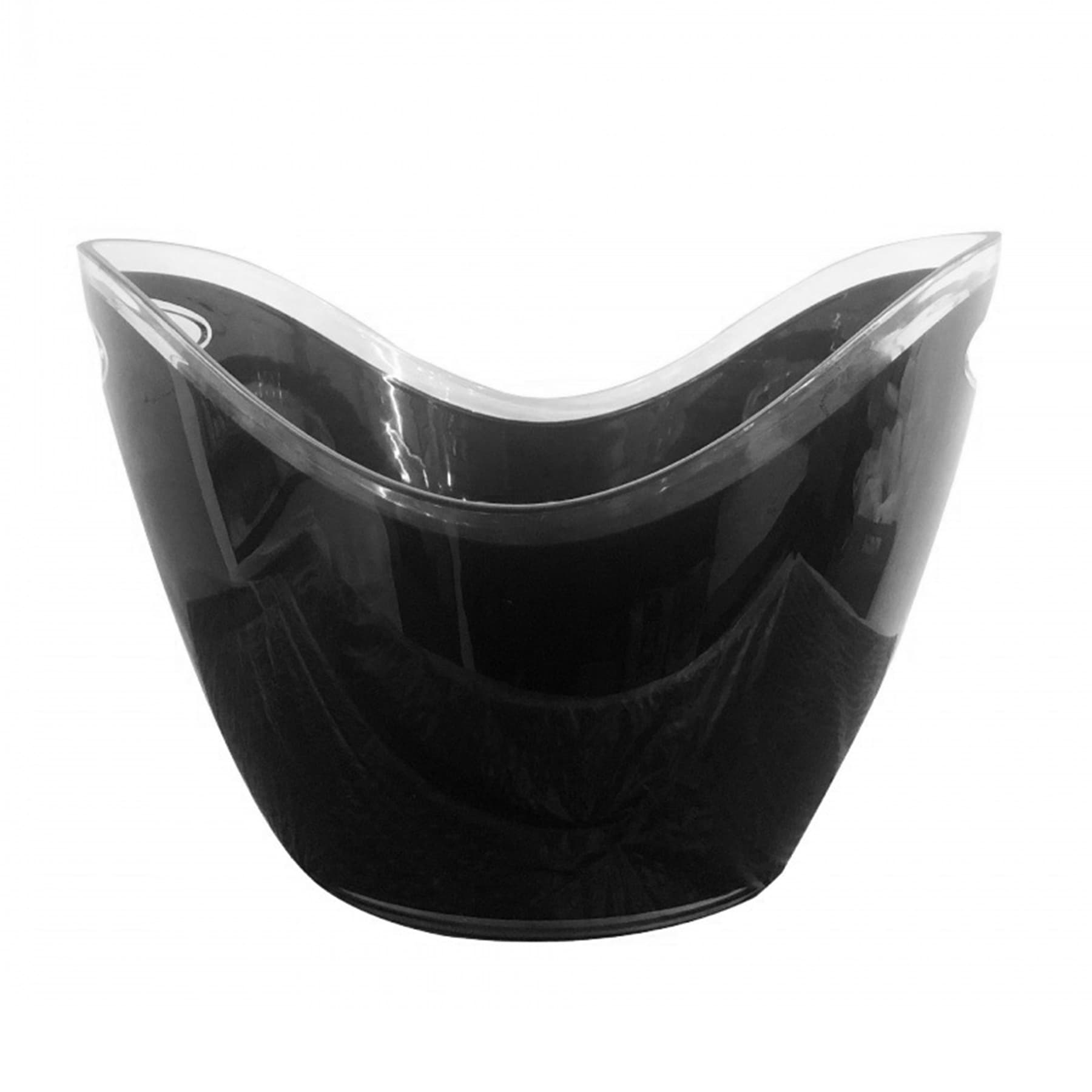 4L Clear Plastic Ice Bucket (1 Gal) thumbnail 4