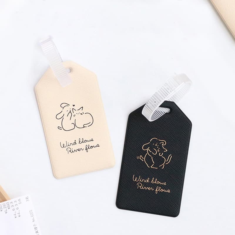 PVC Leather Luggage Tags thumbnail 2