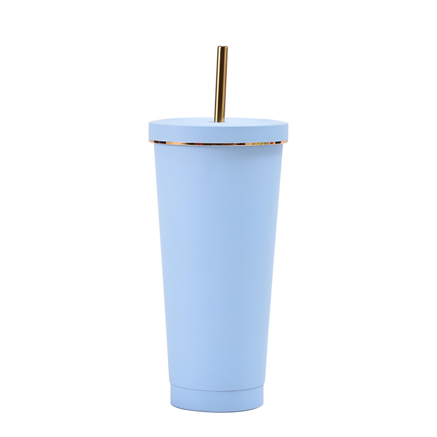 17oz Metallic Coffee Tumbler Insulated Metal Cup thumbnail 4