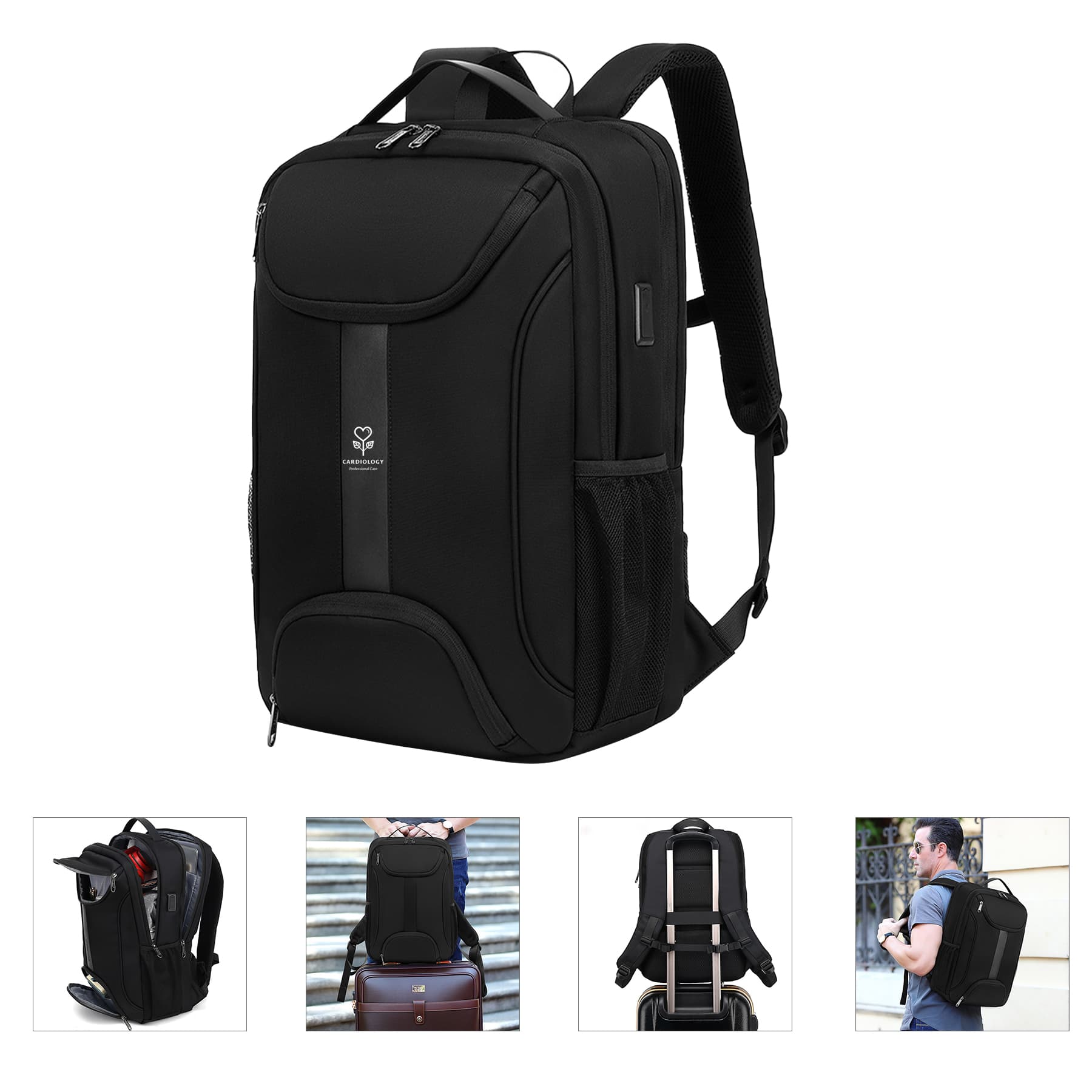 Extra Large Laptop Backpack With Usb Charging Port