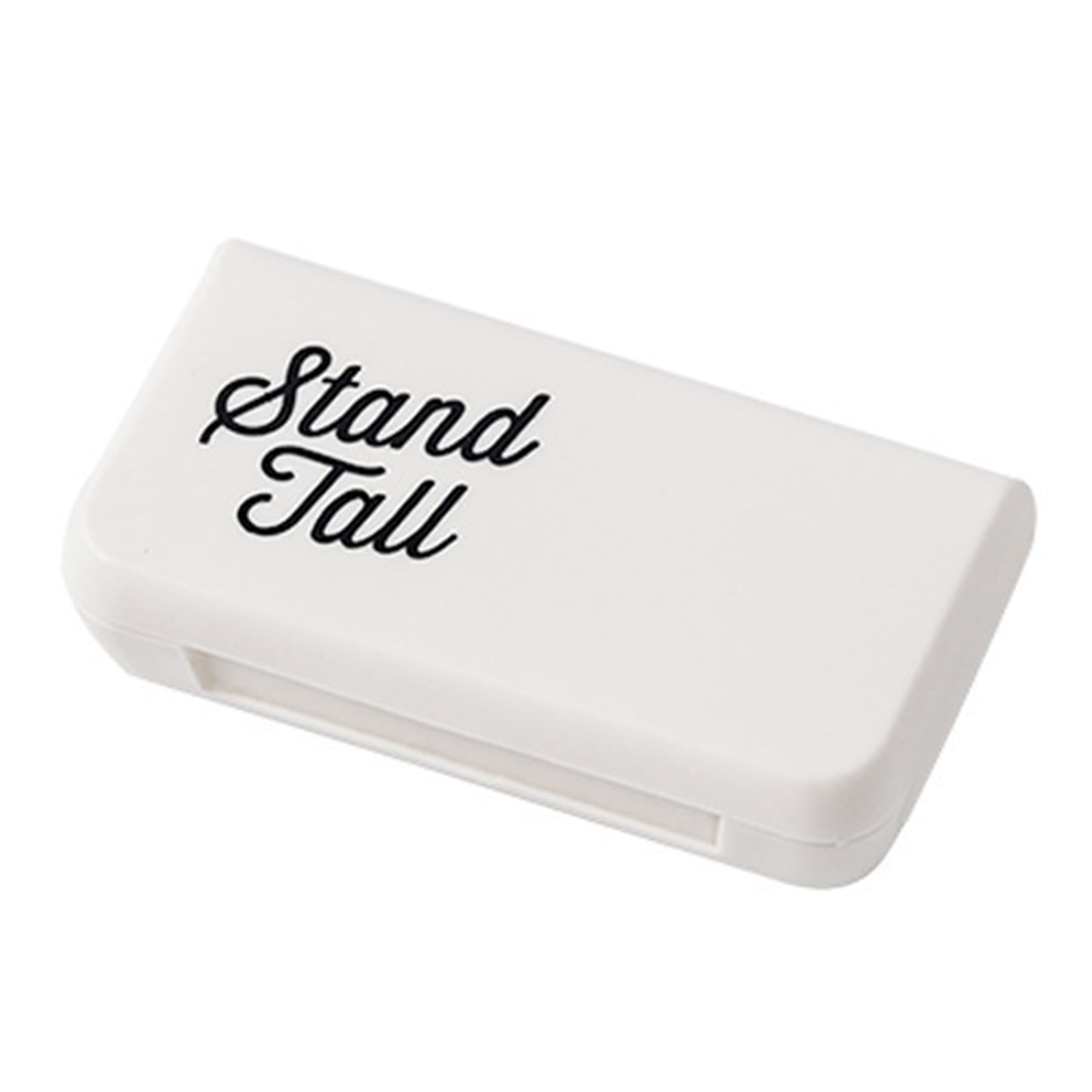 Rectangle 3 Compartment Pill Storage Box thumbnail 4