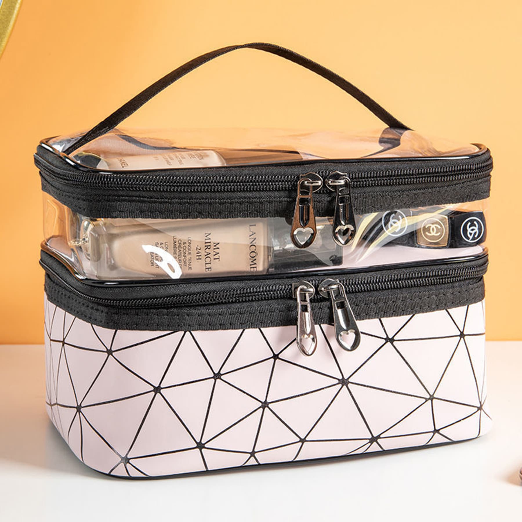 Double layer Travel Cosmetic Case thumbnail 8