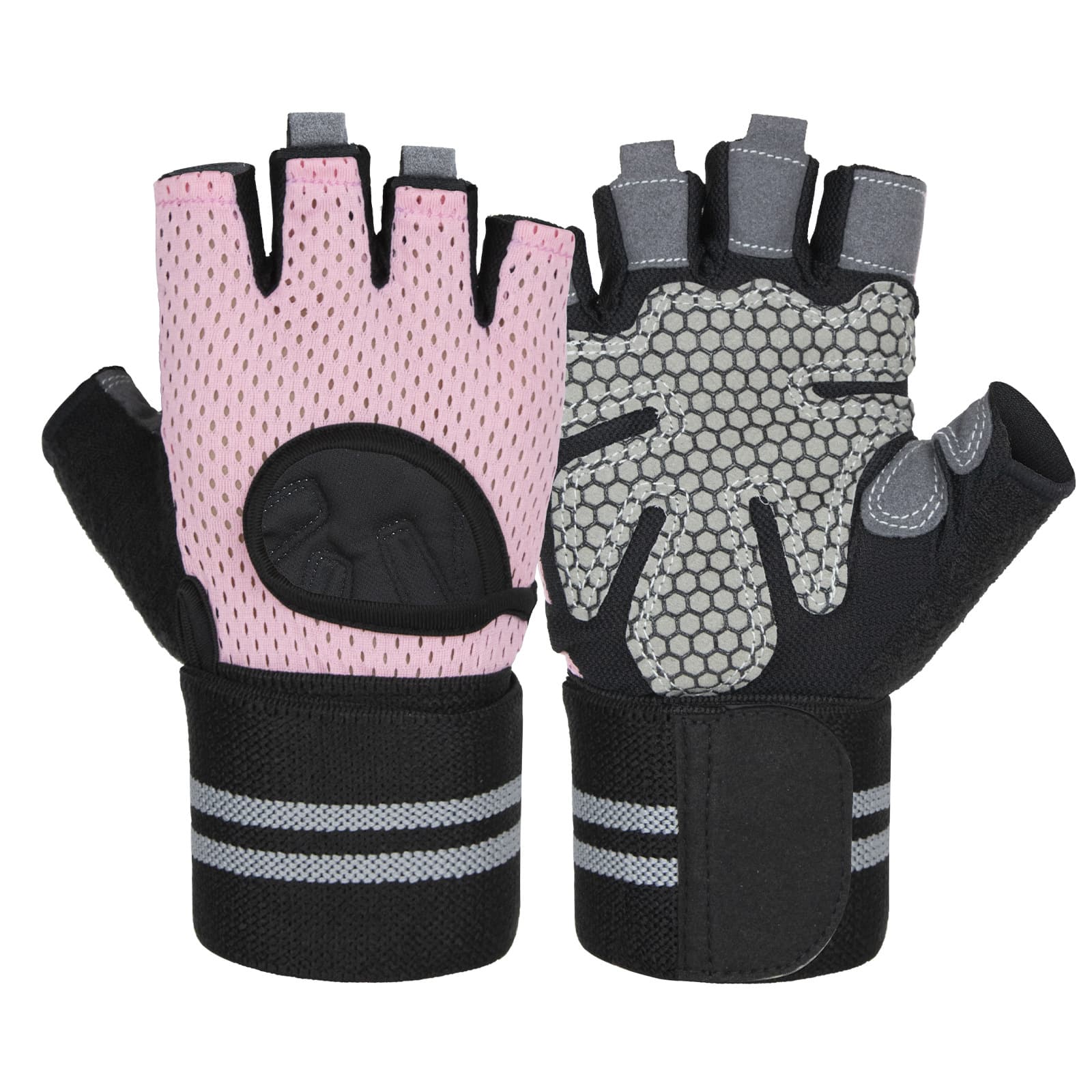 Cycling Half Finger Sports Gloves thumbnail 3