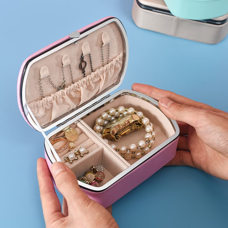 Portable Traveling Jewelry Box