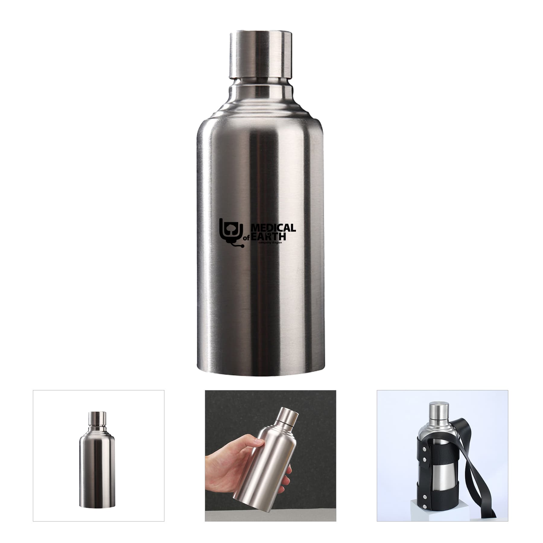 17Oz Stainless Steel Water Bottle Wine Flask
