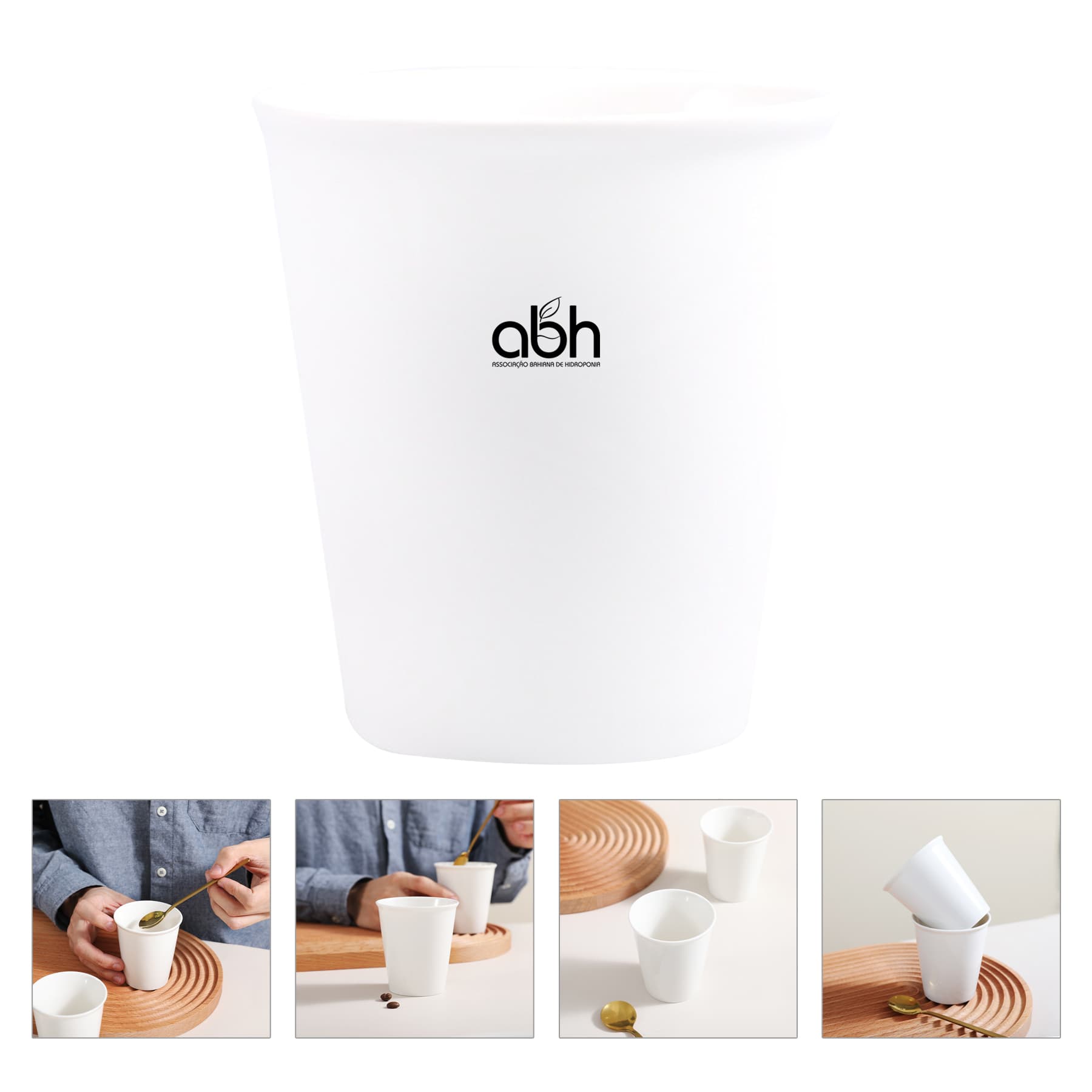 Paper Shape Ceramic Coffee Cup
