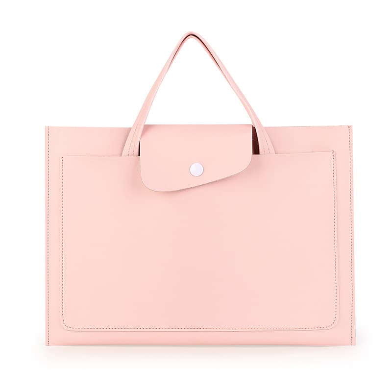 PU Leather Slim Laptop Bag for men/women