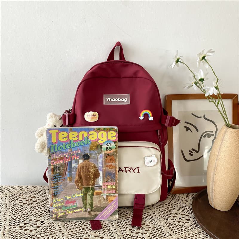 Student Canvas Backpack thumbnail 4