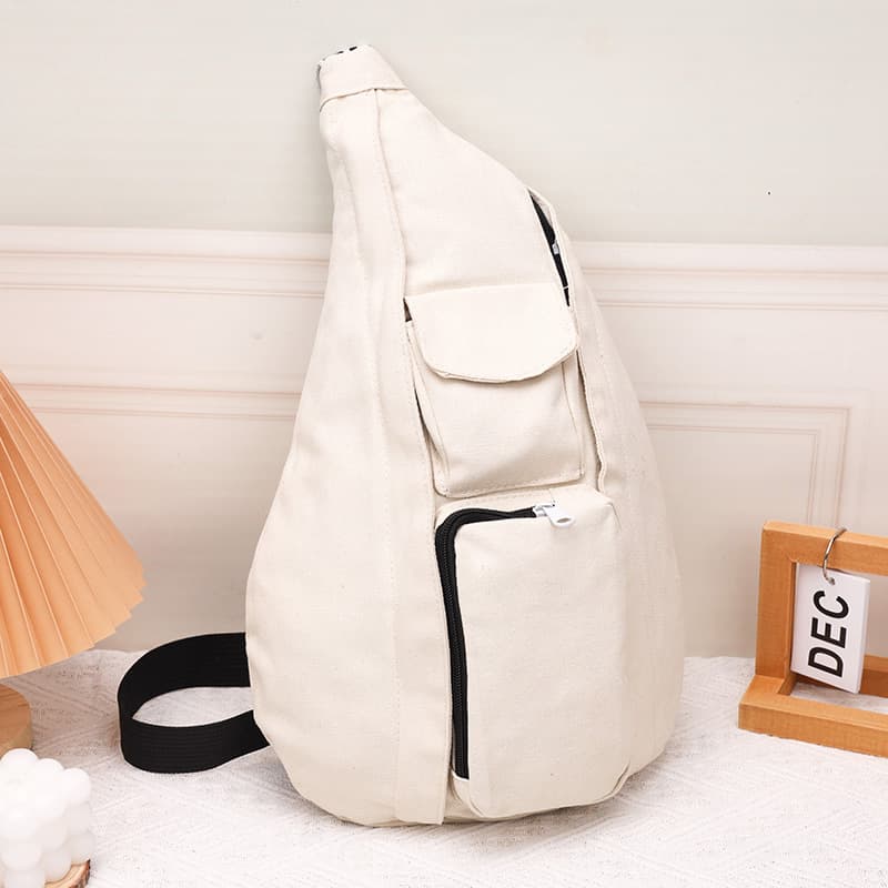 Sling Chest Bag with Adjustable Rope Shoulder Strap thumbnail 2