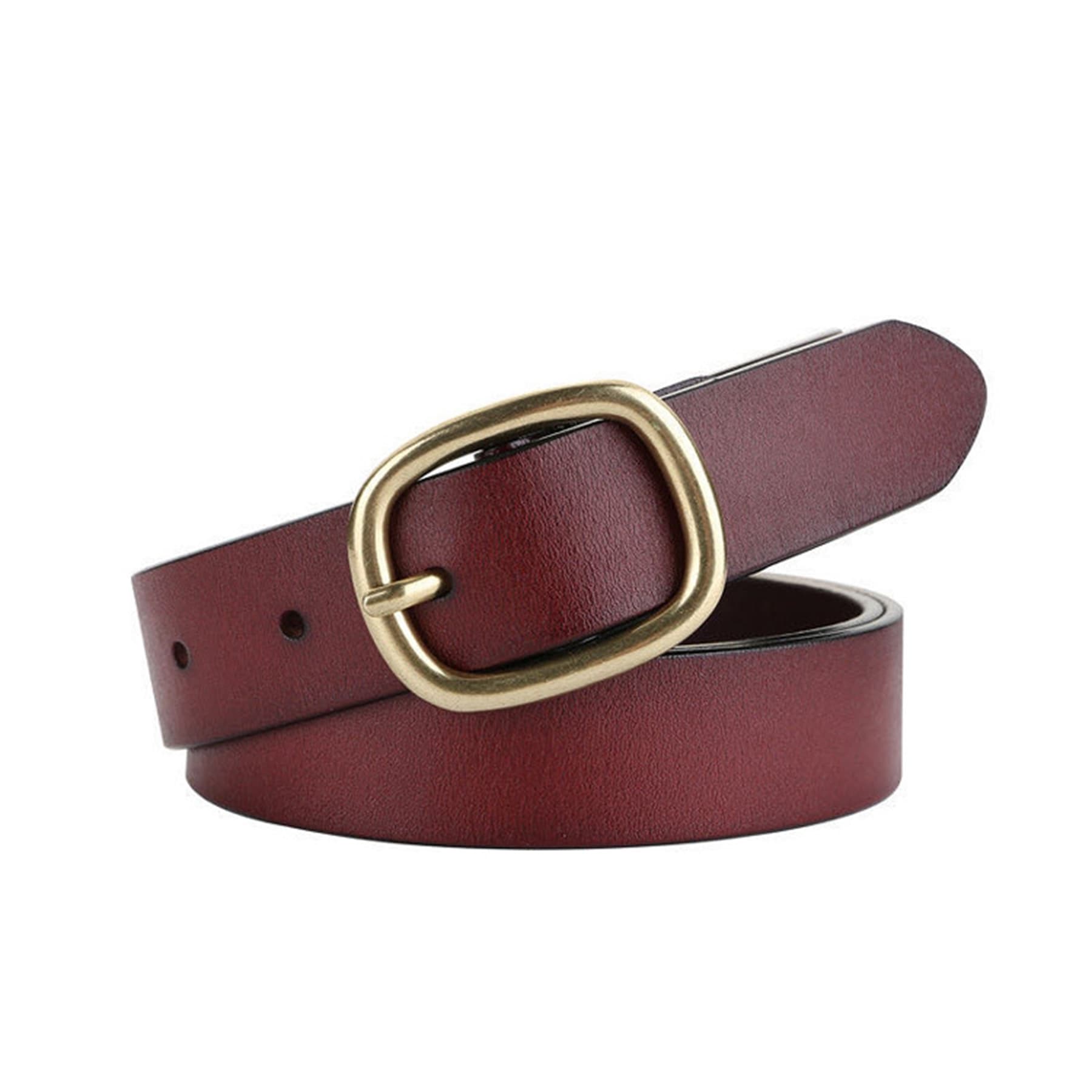 Cowhide Ladies Leather Belt thumbnail 3
