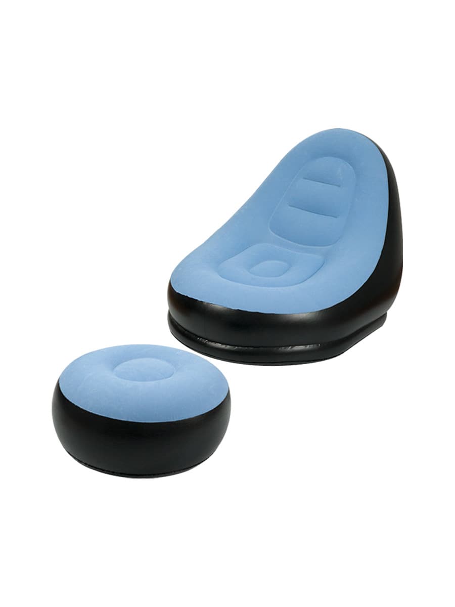 Flocking Inflatable Single Sofa