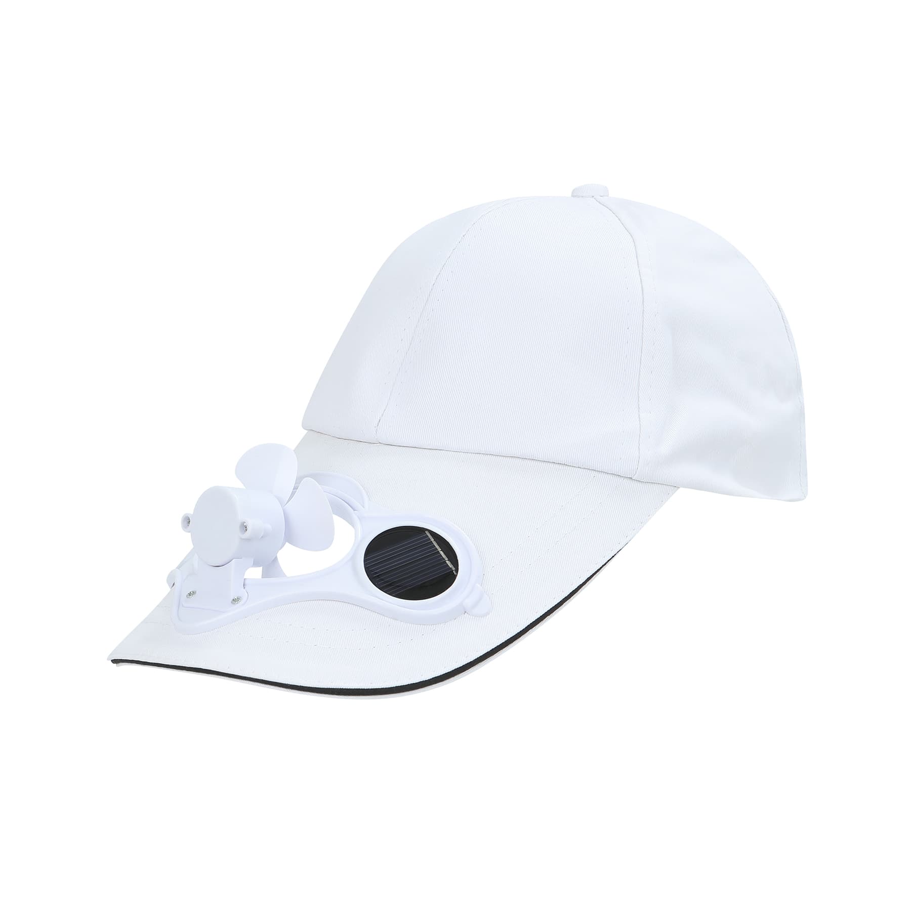 Baseball Cap With Solar Sun Power Cool Fan thumbnail 3