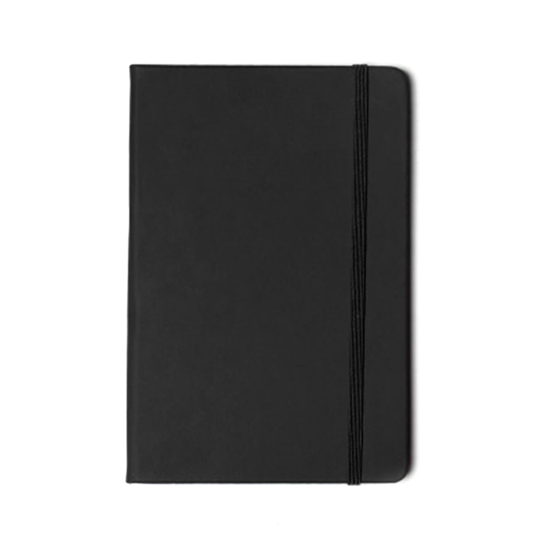A6 Soft Touch Pocket Journal Notebook W/ Elastic Band  thumbnail 8