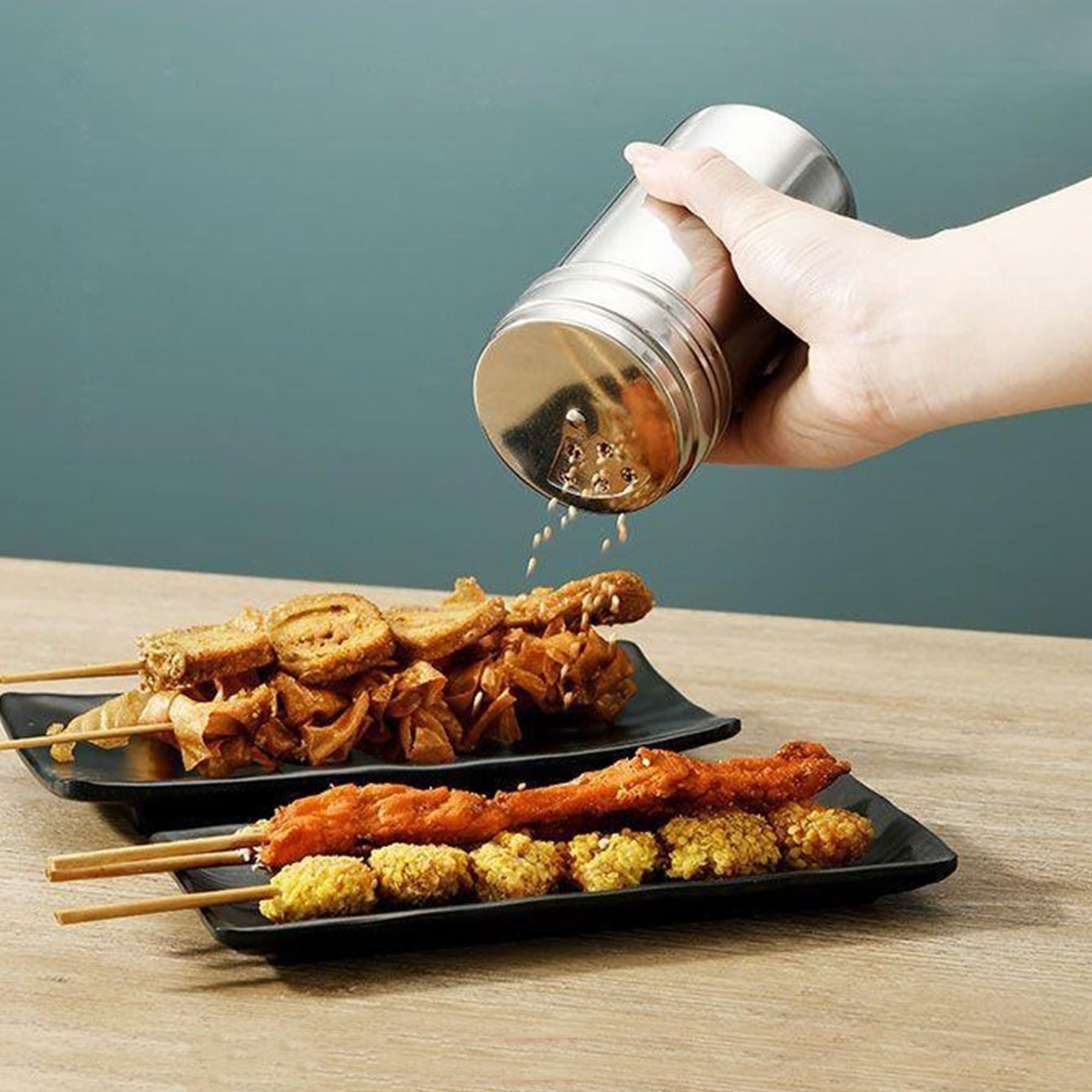 Stainless Steel Salt Pepper Shaker thumbnail 5