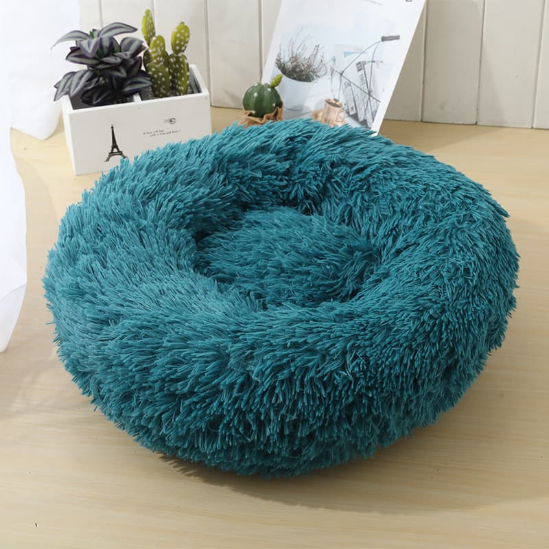 Pet Beds for Cats Dog Memory Foam Donut Cuddler thumbnail 7