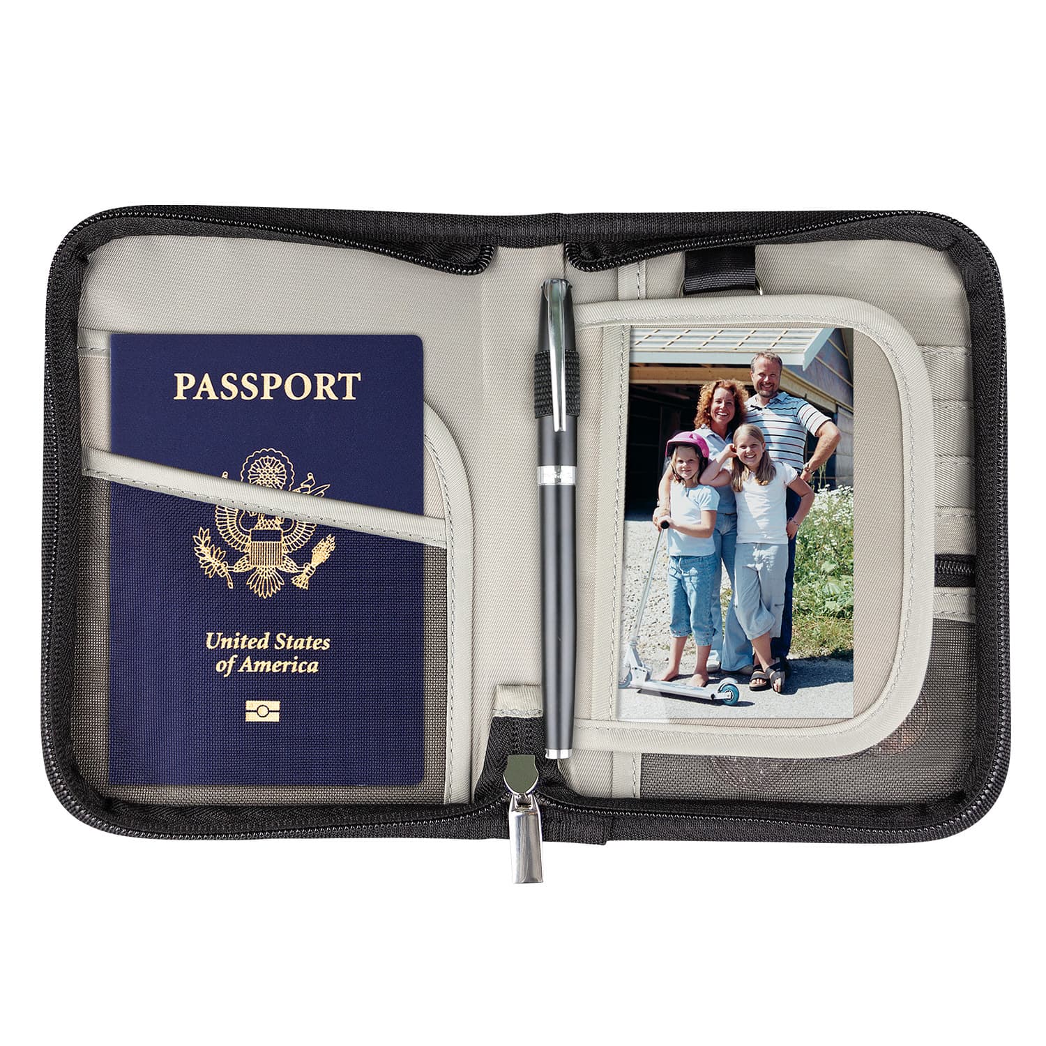 Portable Multi-Functional Waterproof Passport Wallet thumbnail 6