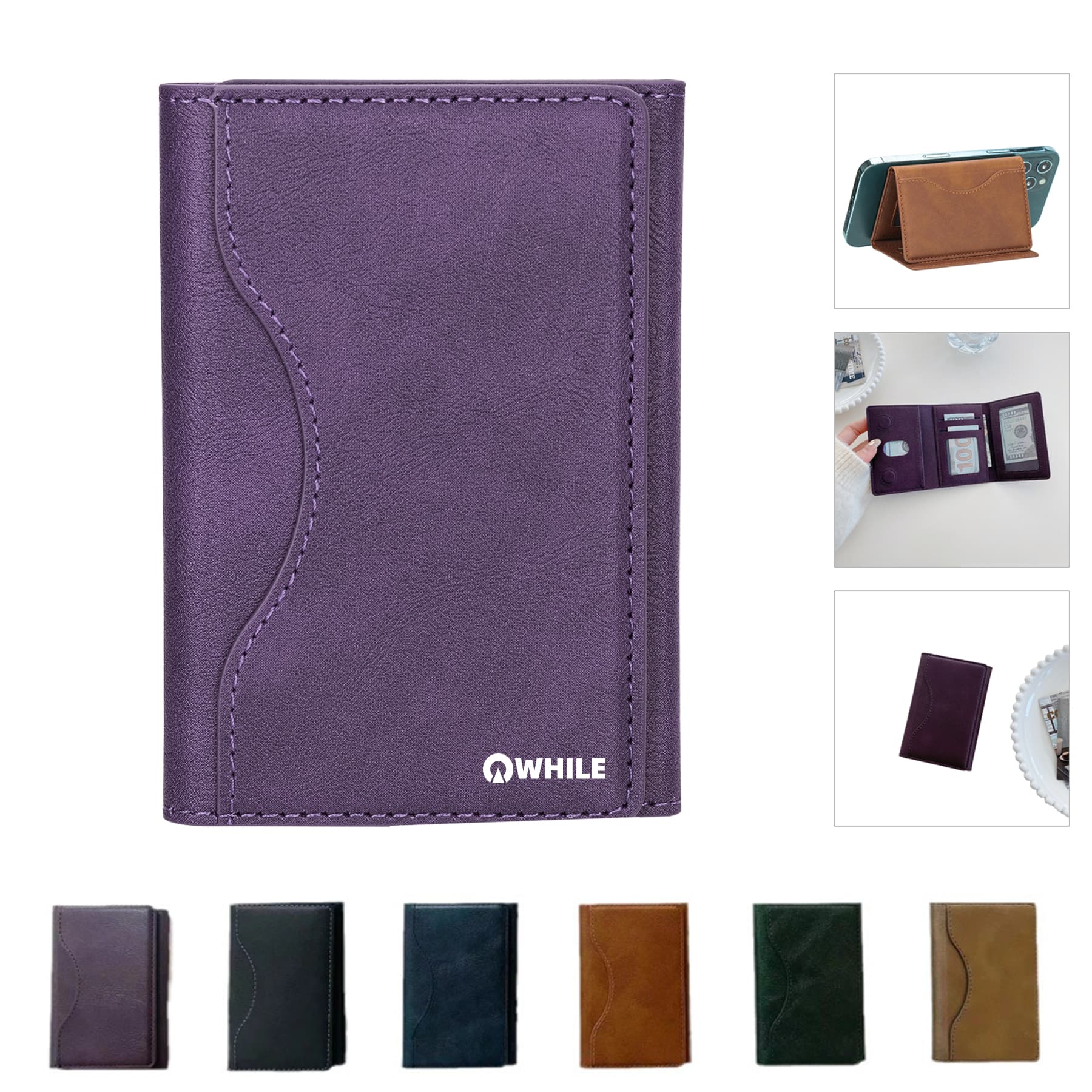 Cell IPhone LeatherUpgraded Magsafe Magnetic Wallet