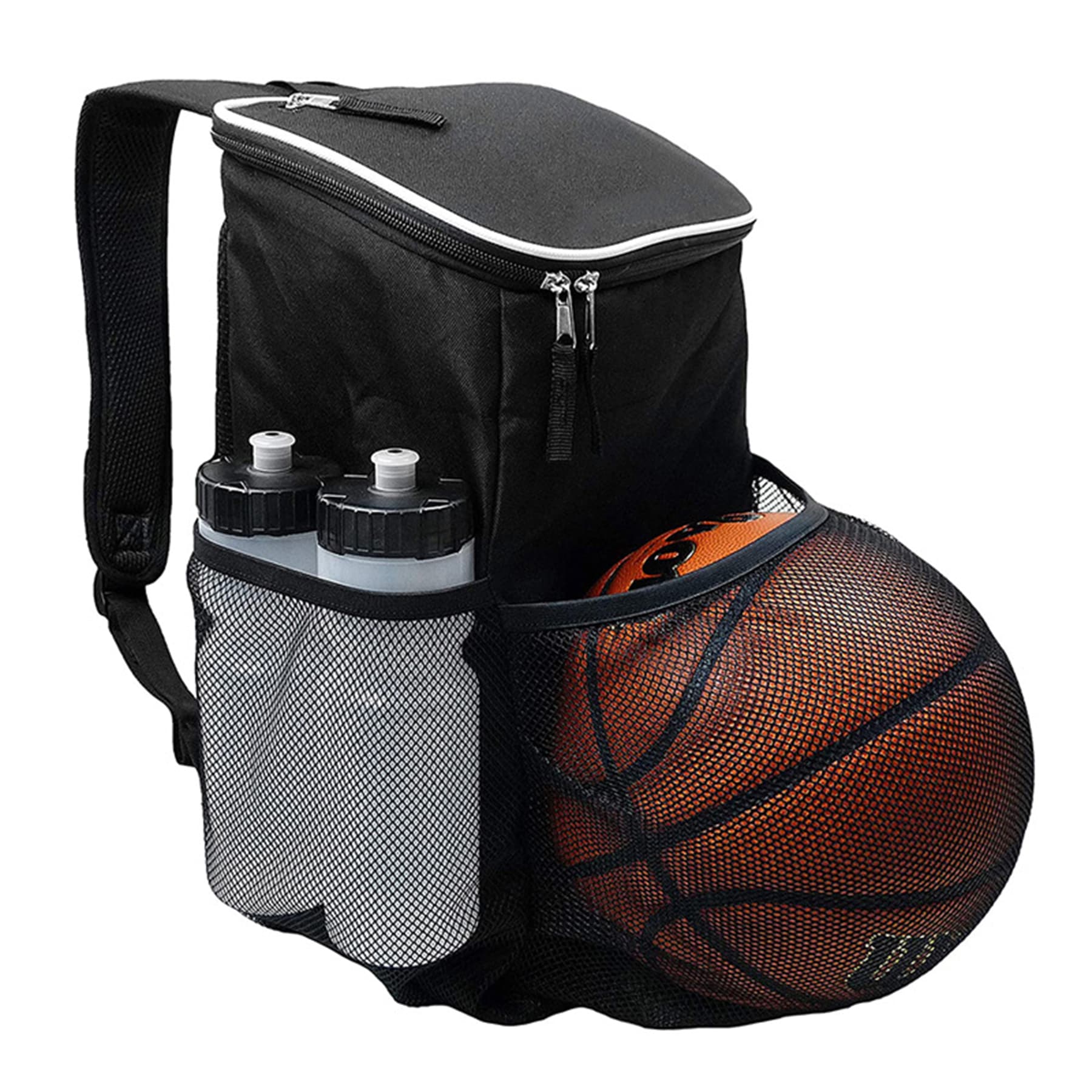 Sports Workout Gym Bag Backpack W/ Ball Equipment Pocket thumbnail 2