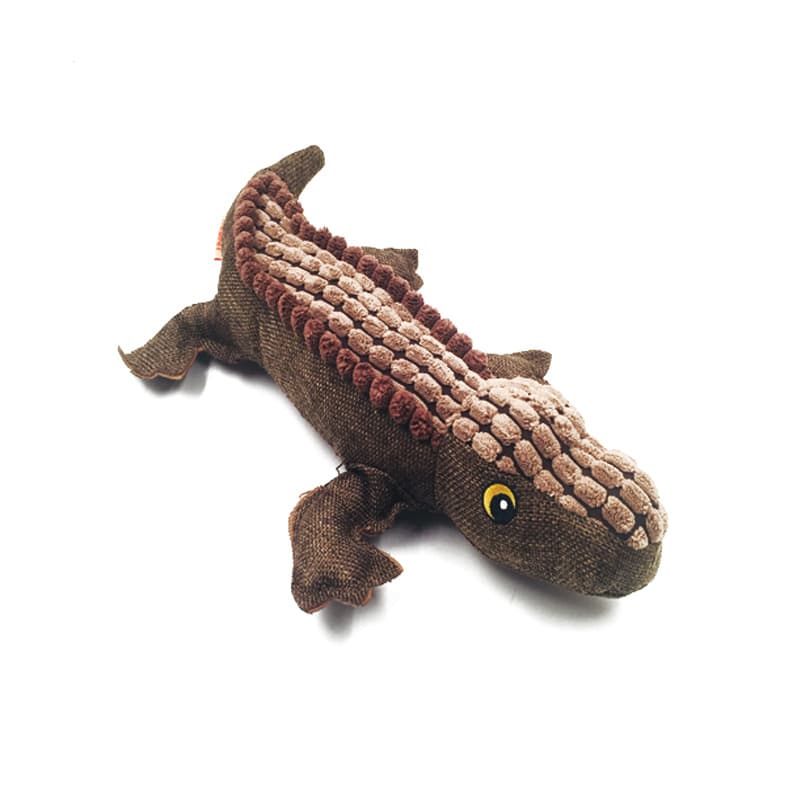 Plush Crocodile Sounding Dog Interactive Biting Toy thumbnail 3